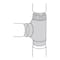 Imperial Imperial 5 in. X 5 in. X 5 in. Galvanized Steel Furnace Pipe Tee GV0887 - alternate 3